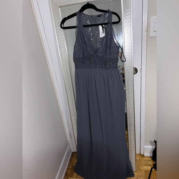 ASOS MAXI LACE DRESS - Picture 2 of 3